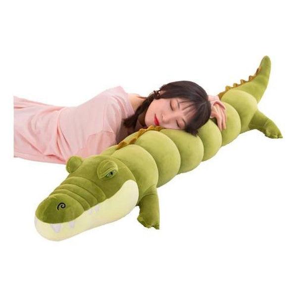 Cojín Peluche felpa cocodrilo caiman largato kawaii abrazo