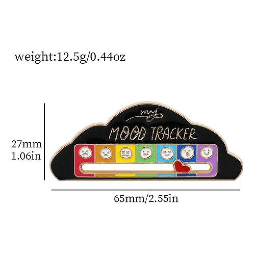 Broche pin divertido My Mood Tracker estado de animo