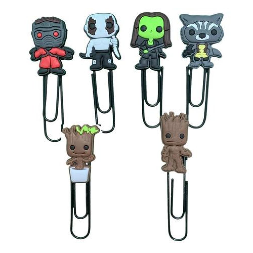 Set Marcadores Clip de paginas de Heroes avengers guardianes