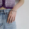 Pulsera coreana osito Ins Net Red Dark Hey Girl