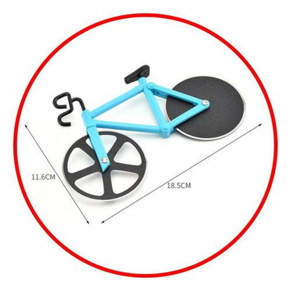 Cortador Creativa De Pizza Bicicleta Bike