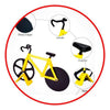 Cortador Creativa De Pizza Bicicleta Bike