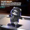 Adorno para autos Skateboarding Bear oso deslizante