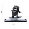Adorno para autos Skateboarding Bear oso deslizante
