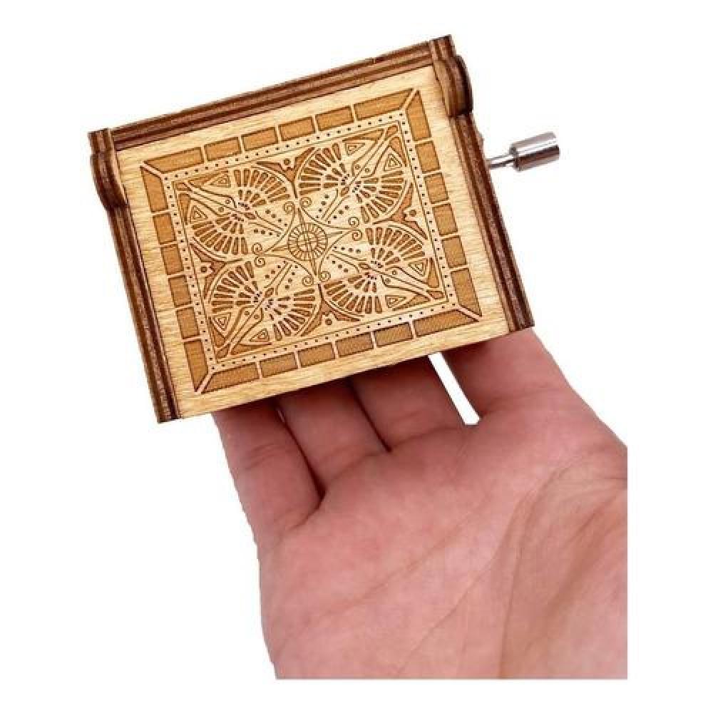 caja musical madera BTS