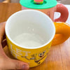 Tazón Ceramica Bob Esponja o Patricio estrella Tapa silicona