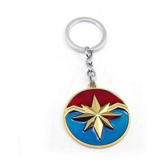 Llavero Metálico Capitana Marvel Marvel  Avengers