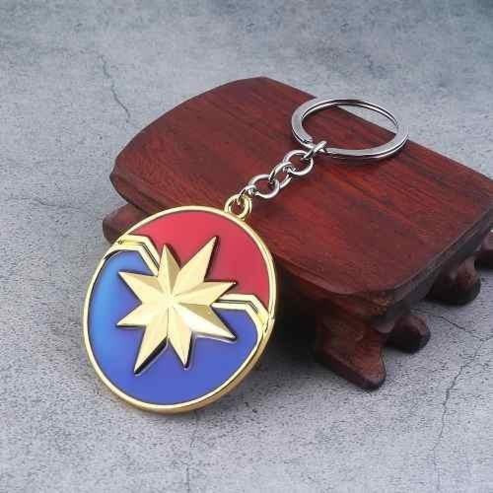Llavero Metálico Capitana Marvel Marvel  Avengers