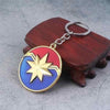 Llavero Metálico Capitana Marvel Marvel  Avengers