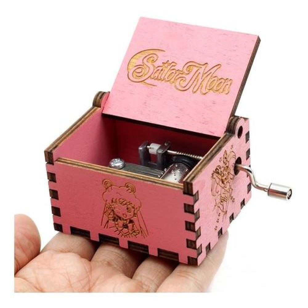 Caja Musical Rosada  Anime Sailor Moon