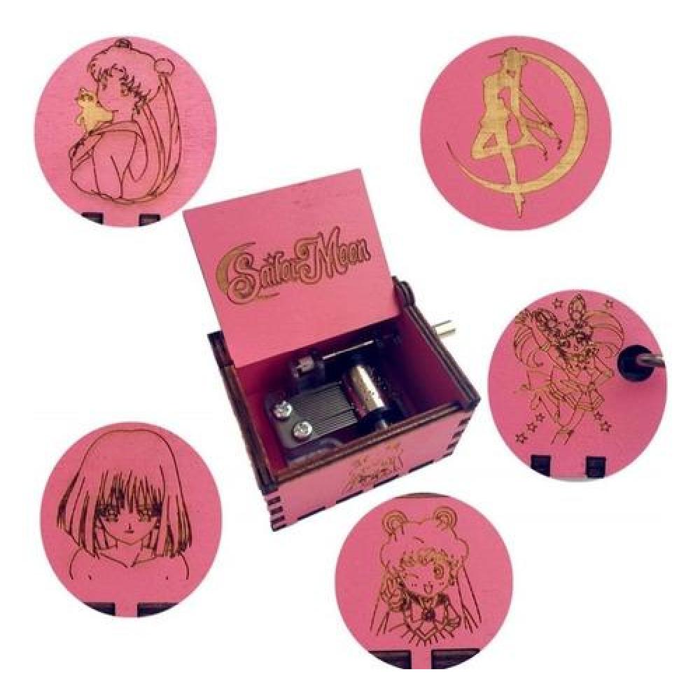 Caja Musical Rosada  Anime Sailor Moon