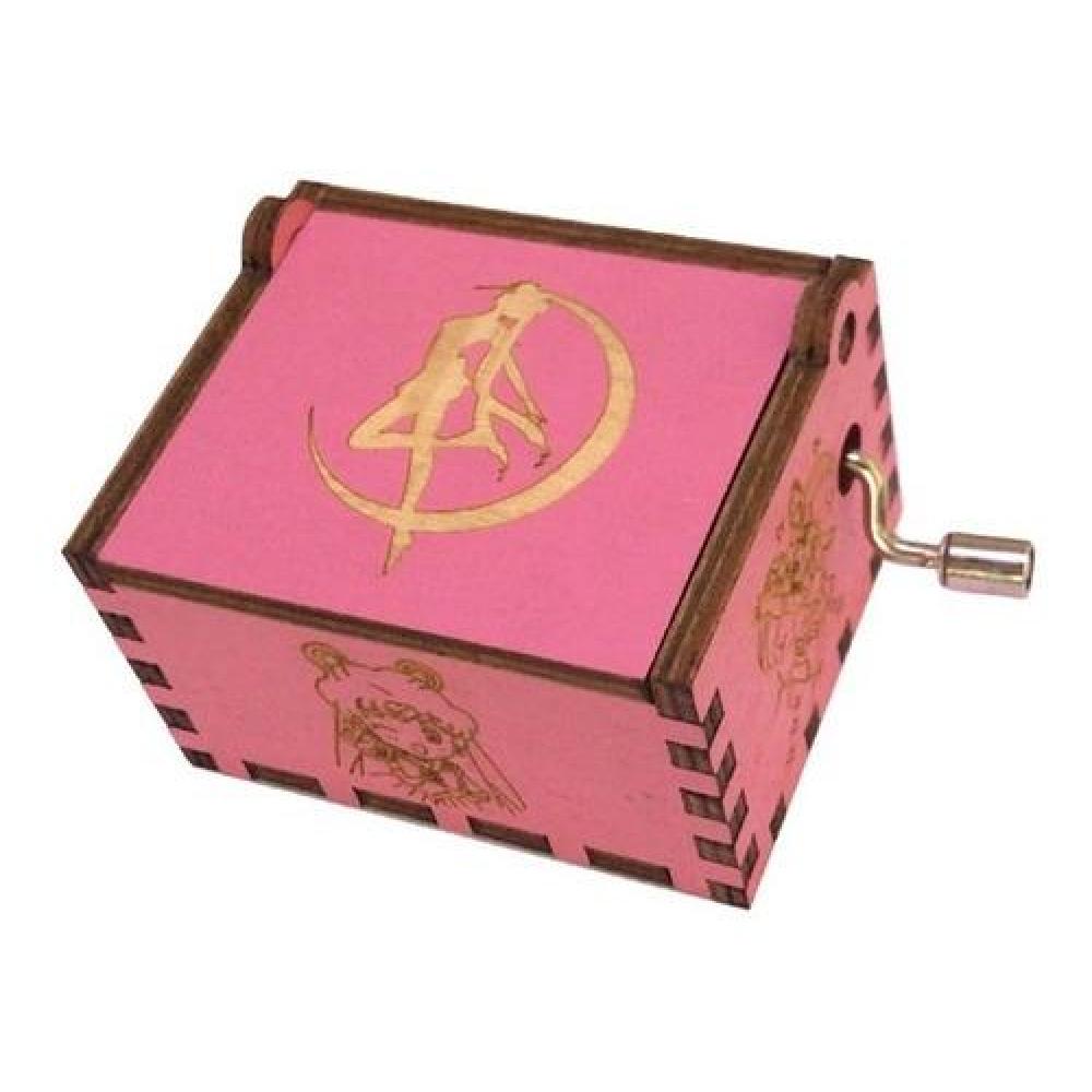 Caja Musical Rosada  Anime Sailor Moon