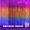 Cortinas rainbow micro Led 3x3 M hadas Fairy light  Acoiris