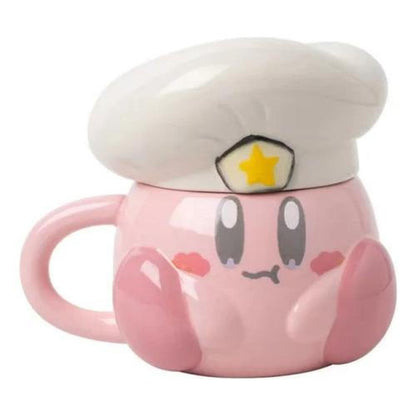 Tazón Cerámica 3d Kirby Chef kawaii Kirby's gamer dream