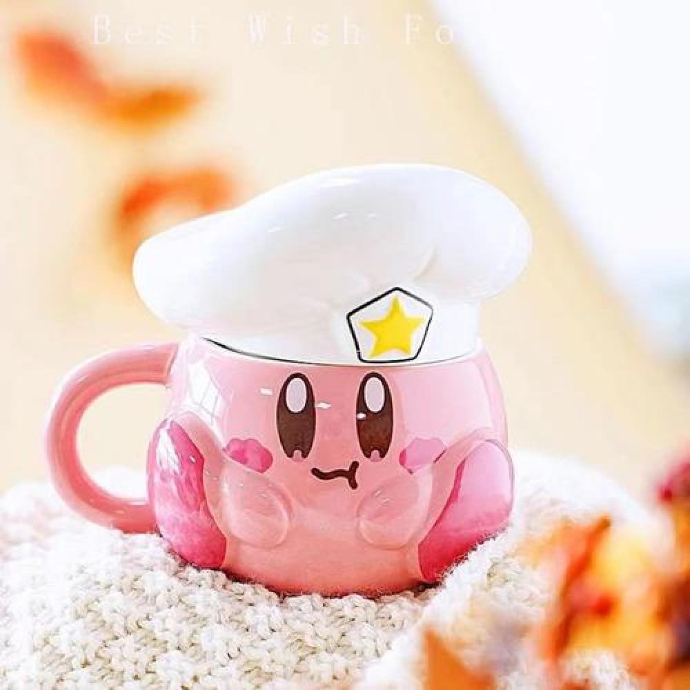 Tazón Cerámica 3d Kirby Chef kawaii Kirby's gamer dream