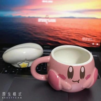 Tazón Cerámica 3d Kirby Chef kawaii Kirby's gamer dream