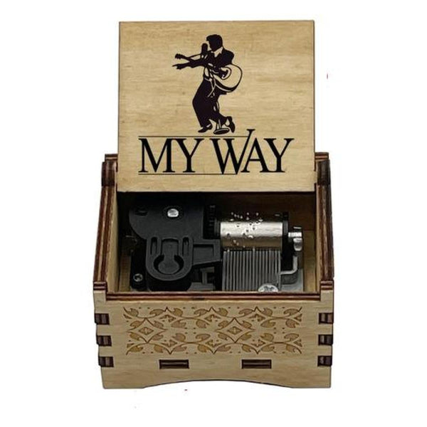 Caja musical My way Fran Sinatra, Elvis A mi manera