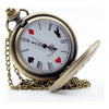 Reloj De Bolsillo Alicia  pais de las maravillas