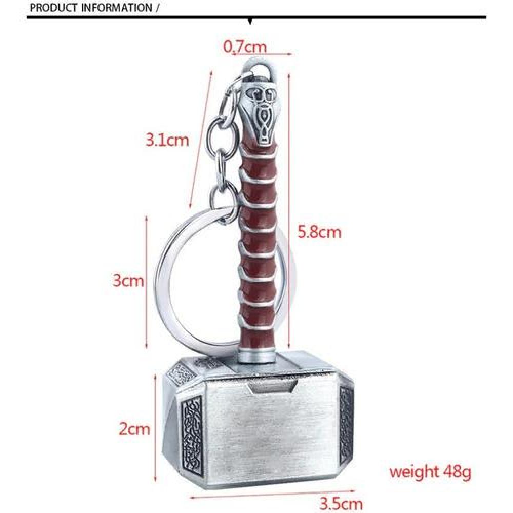 Pack Llaveros Thor Hacha + Martillo