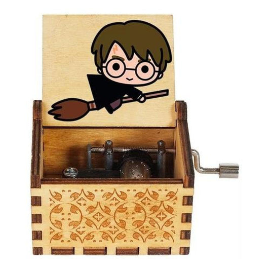 Caja Musical Madera Harry Potter