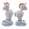 Juguete Solar Unicornio Bailarín  Arcoiris Kawaii (estoykuku