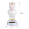 Juguete Solar Unicornio Bailarín  Arcoiris Kawaii (estoykuku
