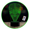 Lámpara 3d Joker Guasón Batman Escuadron Suicida c remoto