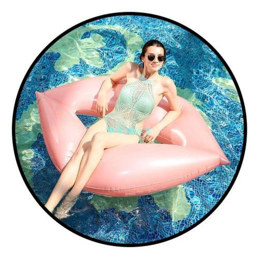 Flotador xxl Labios Boca inflables piscina pool party