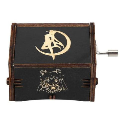Caja Musical negra Black Sailor Moon (estoykuku)