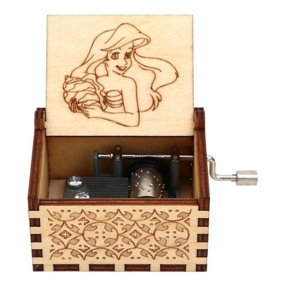 Caja Musical La Sirenita Little Mermaid Estoykuku