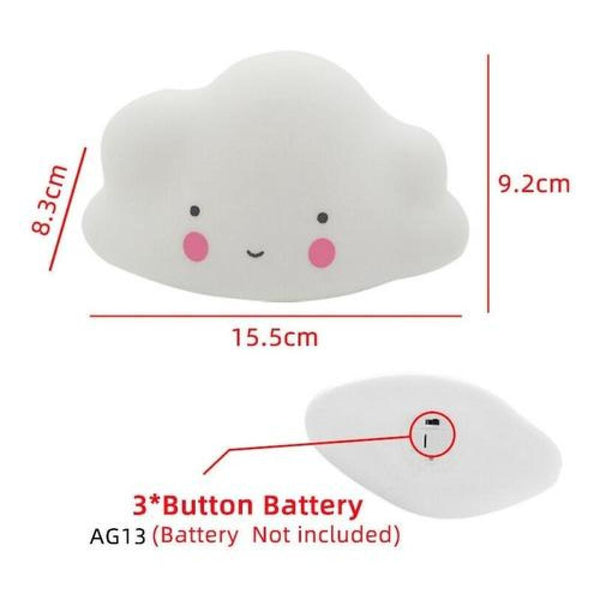 Bebe Nube Little Led Mini Lampara, Espantacuco Kawaii