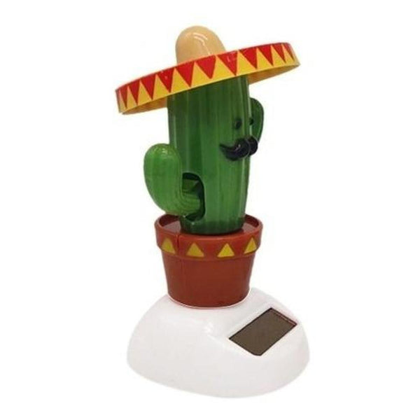 Juguete Solar Cactus Mexicano  Bailarín Estoykuku