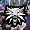 Pack 50 sticker The witcher 3 Impermeable celular maleta