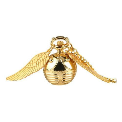 Reloj De Bolsillo Harry Potter Snitch Dorada golden