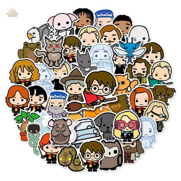 Pack Sticker Hp personajes Harry Potter