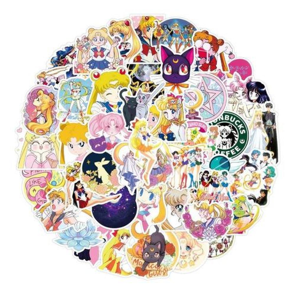 50 Sticker Sailor Moon Serena - C / M