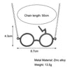 colgante collar Harry Potter Gafa y Cicatriz