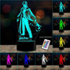 Lámpara 3D Harry Potter control remoto