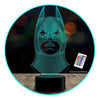 Ilusion led 3D batman frente Dc Comic c/remoto colores