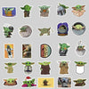 Pack 50 Sticker  Baby Yoda star wars