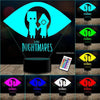 Lampara 3D Little Nightmares  control remoto 16 colores