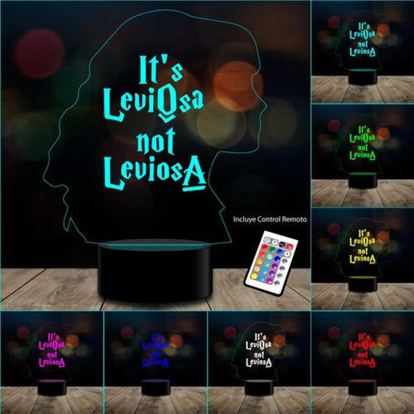 Lampara Ilusión 3D Hermione Leviosa  harry  C remoto