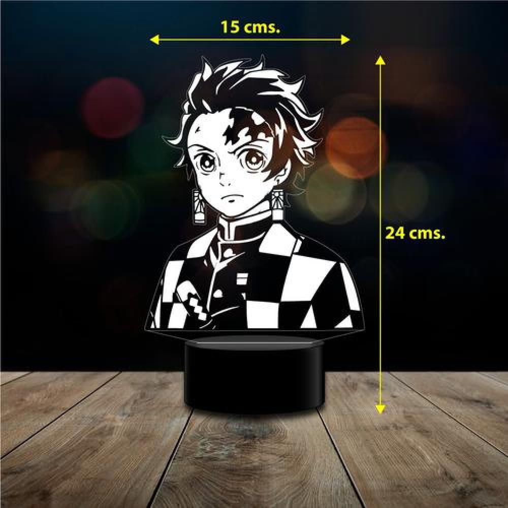 Lampara 3D Tanjiro Demon Slayer: Kimetsu no Yaiba MOD 2