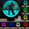 Lampara 3D Harry Styles  16 colores control remoto MOD D