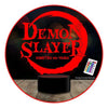 lampara 3D Demon Slayer anime 16 colores c/ remoto