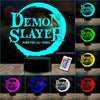 lampara 3D Demon Slayer anime 16 colores c/ remoto