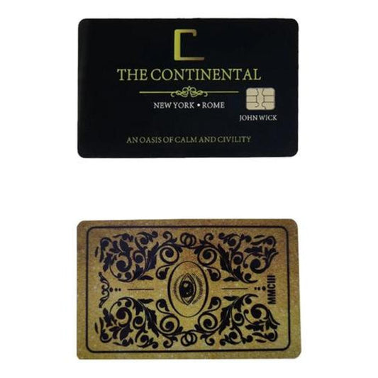 Tarjeta habitación de hotel John Wick's