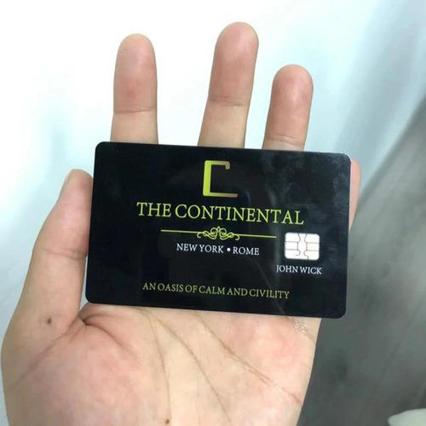 Tarjeta habitación de hotel John Wick's