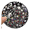 Set Stickers calcomonias Animalitos corazon skull black love