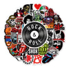 Set Stickers calcomonias rock and Roll bandas musicales